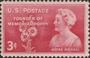 # 977 MINT NEVER HINGED MOINA MICHAEL