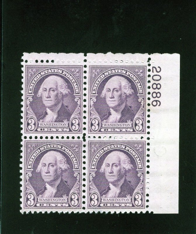 720 Washington, MNH UR-PB/4 (#20886)