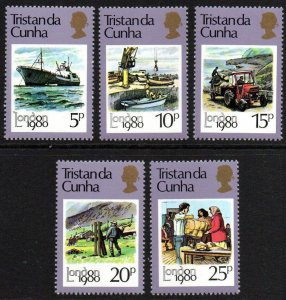 Tristan Da Cunha Sc #272-276 MNH