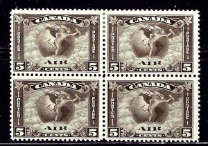 Canada C2 MH 1930 Block of 4      (ap1835)