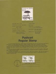 US SP685  Pushcart Souvenir Page #2133