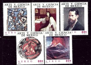 Mexico C380-84 MNH 1971 set (ap5379)