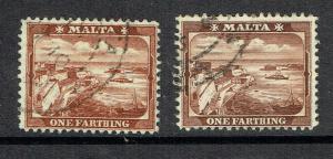 Malta SC# 28-29  *Used*