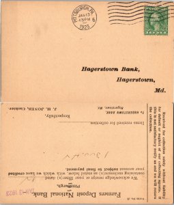 United States, Pennsylvania, Washington Franklins, Perforated Initials