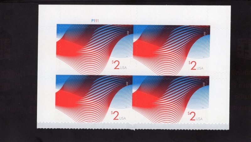 4954 Patriotic Waves, MNH UL-PB/4