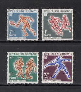 New Caledonia Scott #324-327 MNH