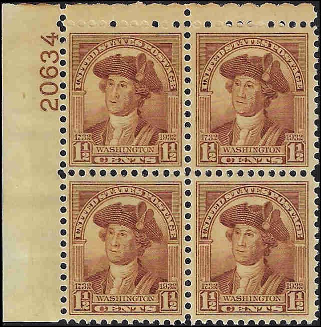 706 Mint,OG,NH... Plate Block of 4... SCV $27.50... VF/XF