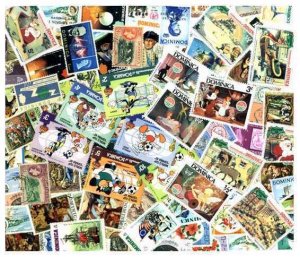 Dominica - Stamp Collection - 100 Different Stamps