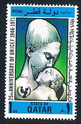 Qatar 267 MLH Mother and child 1971 (BP29811)