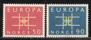 EUROPA CEPT 1963 - Norway - MNH Set