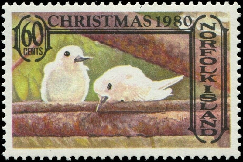 Norfolk Island 1980 Sc 275a, 276 Dove Christmas 