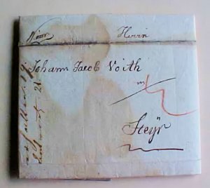 AUSTRIA  WIEN STAMPLESS  1810 TO STEYR