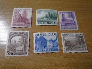 Norfolk  Island  #  13-18  MNH