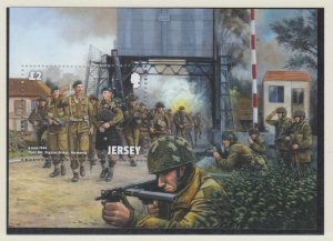 Jersey 2014, ' D Day' Miniature Sheet  .  unmounted mint NHM