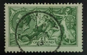 MOMEN: GREAT BRITAIN SG #403 1913 USED £1,400 LOT #63181