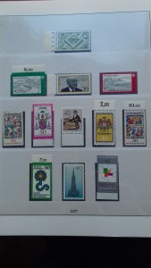 Germany 1977 Various Single Issues Mint