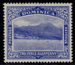 DOMINICA EDVII SG50, 2½d blue, M MINT.