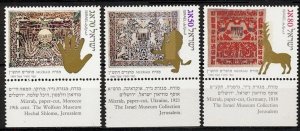 1989 Israel 1137-1139 Mizrah Festivals 3,30 €