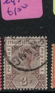 Malaya, Straits Settlements SG 97 VFU (4exc) 