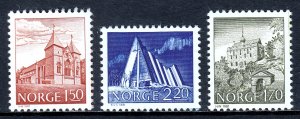 Norway - Scott #772-774 - MNH - SCV $3.00