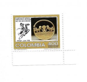 COLOMBIA 1995 WORLD CHAMPIONSHIP OF BIKES RACE BIKE CROSS CYCLING SC 1111 MI1961