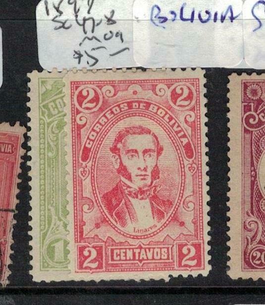 Bolivia 1897, SC 47-8 MOG (3eky)