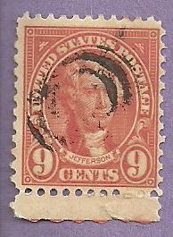 US Used Stamp Scott 561 Thomas Jefferson #2