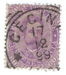 Italy SC#55 Used Fine $42.50...Fill great Spots!