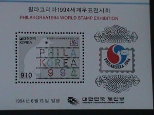 ​KOREA-SC#1775- PHILAKOREA'94 SEOUL-WORLD STAMP SHOW -MNH-S/S-VERY FINE