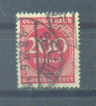 Germany sc# 230 (1) used  cat value $1.50