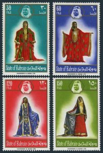 Bahrain 214-217,MNH.Michel 222-225. Women's Costumes,1975.