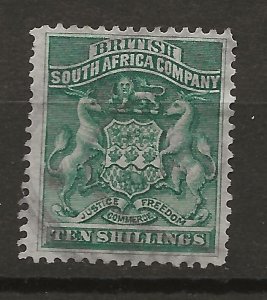 Rhodesia 15 Used VF 1890 SCV $110.00 (jr)