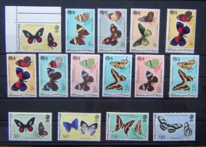 Belize 1974 Butterflies of Belize MNH