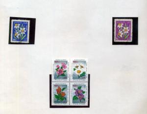 Iraq Middles East 1Persia Flowers M&U 70+Stamps (Hat 813