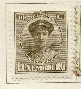 Luxemburg 1924-26 Early Issue Fine Mint Hinged 10c. NW-191796