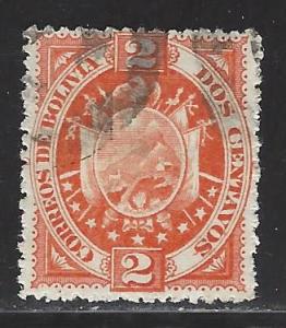 Bolivia Scott # 41, used