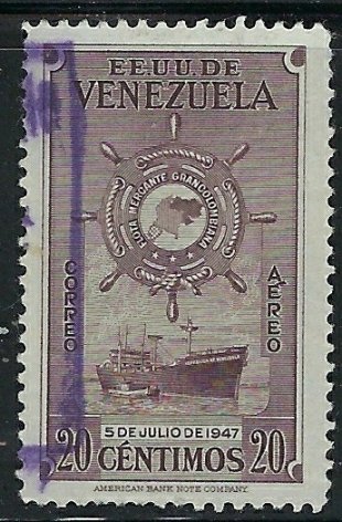 Venezuela C259 Used 1948 issue (fe9060)