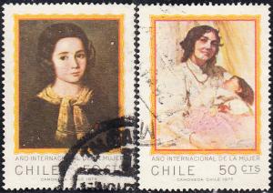 Chile #473-476 Used