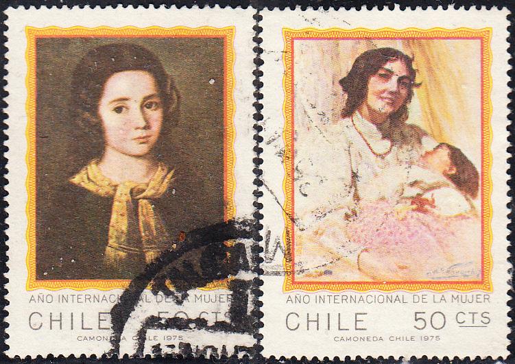 Chile #473-476 Used