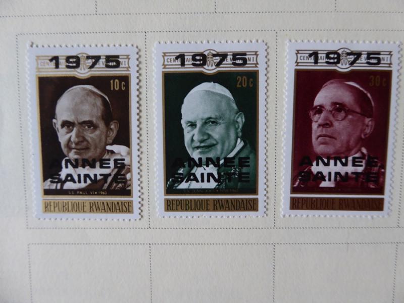 Rwanda 1962-1980  Mint/Used Stamp Collection on Scott Int Alb Pgs