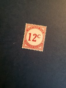 Stamps British Guiana Scott J4 hinged