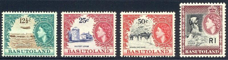 BASUTOLAND #72-82 Mint NH - 1961 Q E II Pictorial Set