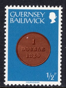 Guernsey 173 Coin on Stamp MNH VF