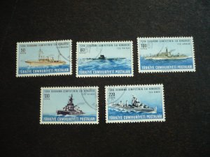 Stamps - Turkey - Scott# 1684-1688 - CTO Set of 5 Stamps