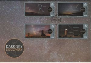 Isle of Man 2014 FDC Sc 1667-1670 Constellations Set of 4