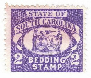 (I.B) US Revenue : Bedding Inspection Fee 2c (South Carolina)