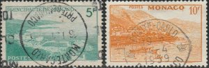 Monaco, #228-229  Used From 1949