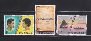 Tuvalu 16-18 Set MNH Various (E)