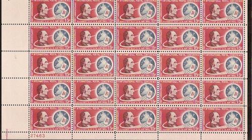 #C66 Montgomery Blair Full Sheet NH