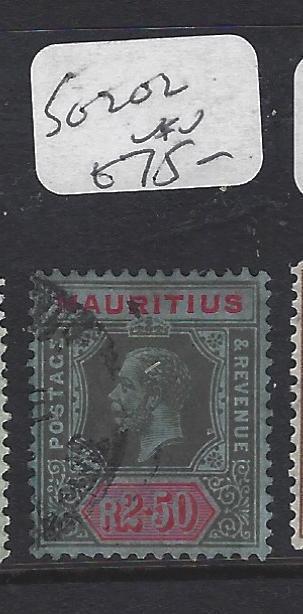 MAURITIUS   (P0810B)  KGV  2.5 R   SG 202     VFU